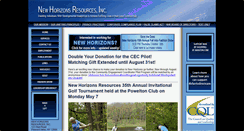 Desktop Screenshot of nhrny.org
